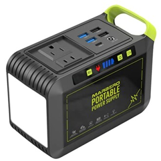MARBERO Portable Power Station 88Wh Review: Efficient Charging & Multi-Output Functionality